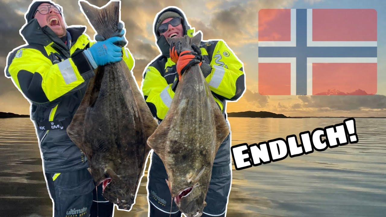 Angeln auf Heilbutt in Norwegen