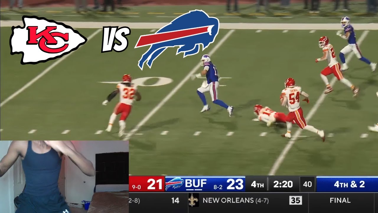 THEY FINALLY LOST!! AyoTankk Reacts to Buffalo Bills vs. Kansas City Chiefs Week 11 Highlights