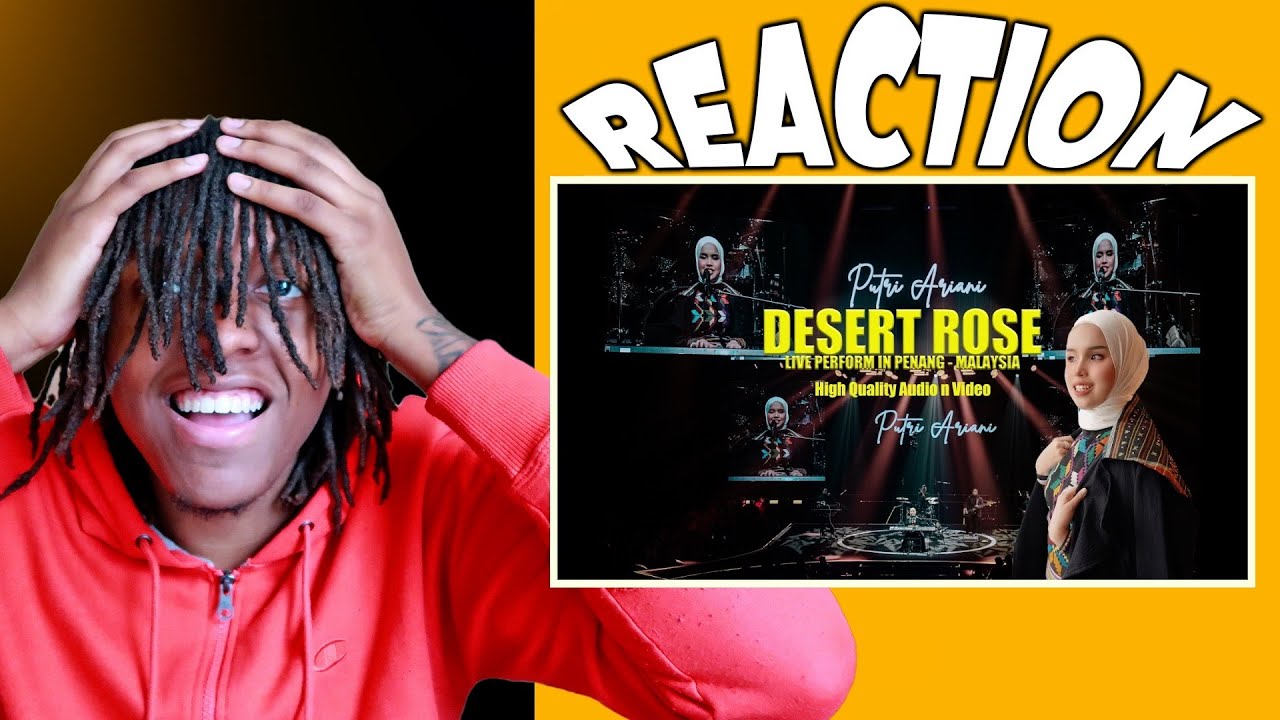 Putri Ariani - Dessert Rose (Sting Live Cover) - First Time REACTION