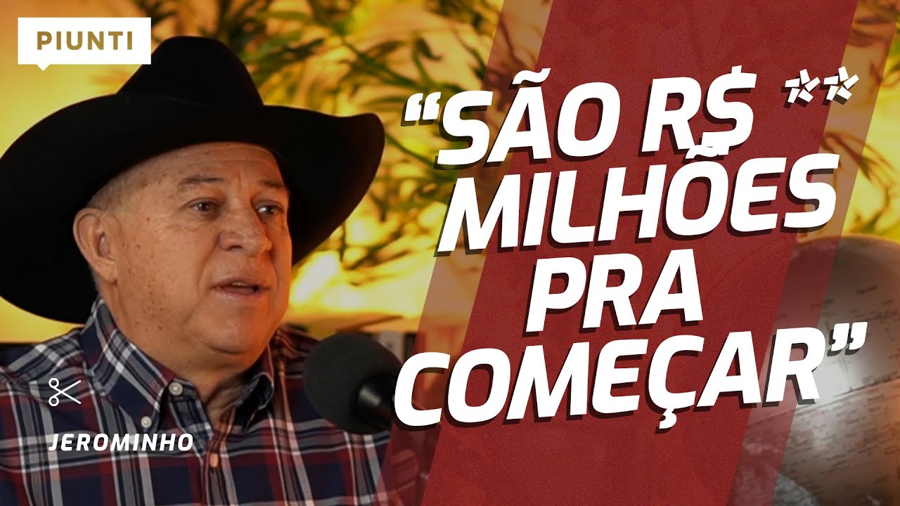 O CUSTO MILION&Aacute;RIO DA FESTA DE BARRETOS | Piunti entrevista Jerominho