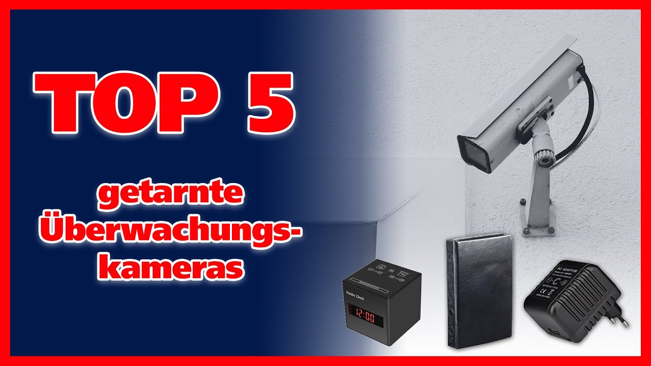 TOP 5 getarnte &Uuml;berwachungskamera (versteckte) mit Wlan Test 2025