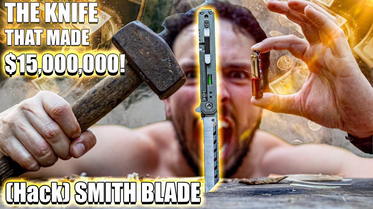 Мы протестировали нож за 15 миллионов долларов, который взорвал интернет... Smith Blade от Hacksm...