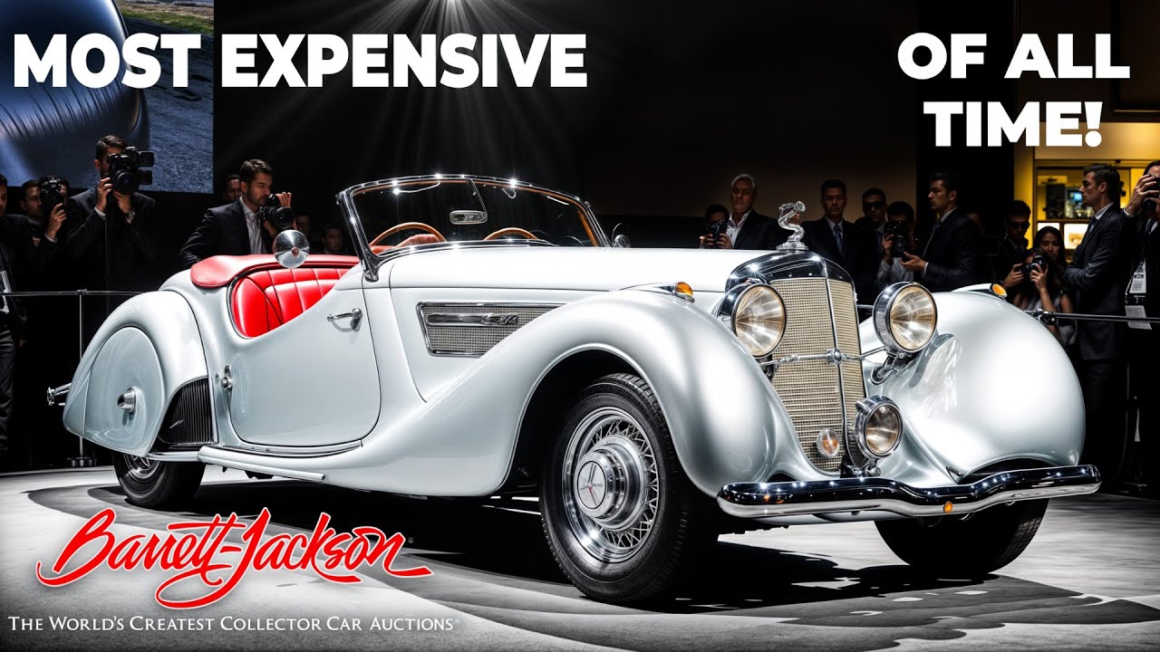 10 Most EXPENSIVE Cars EVER Auctioned At Barrett Jackson