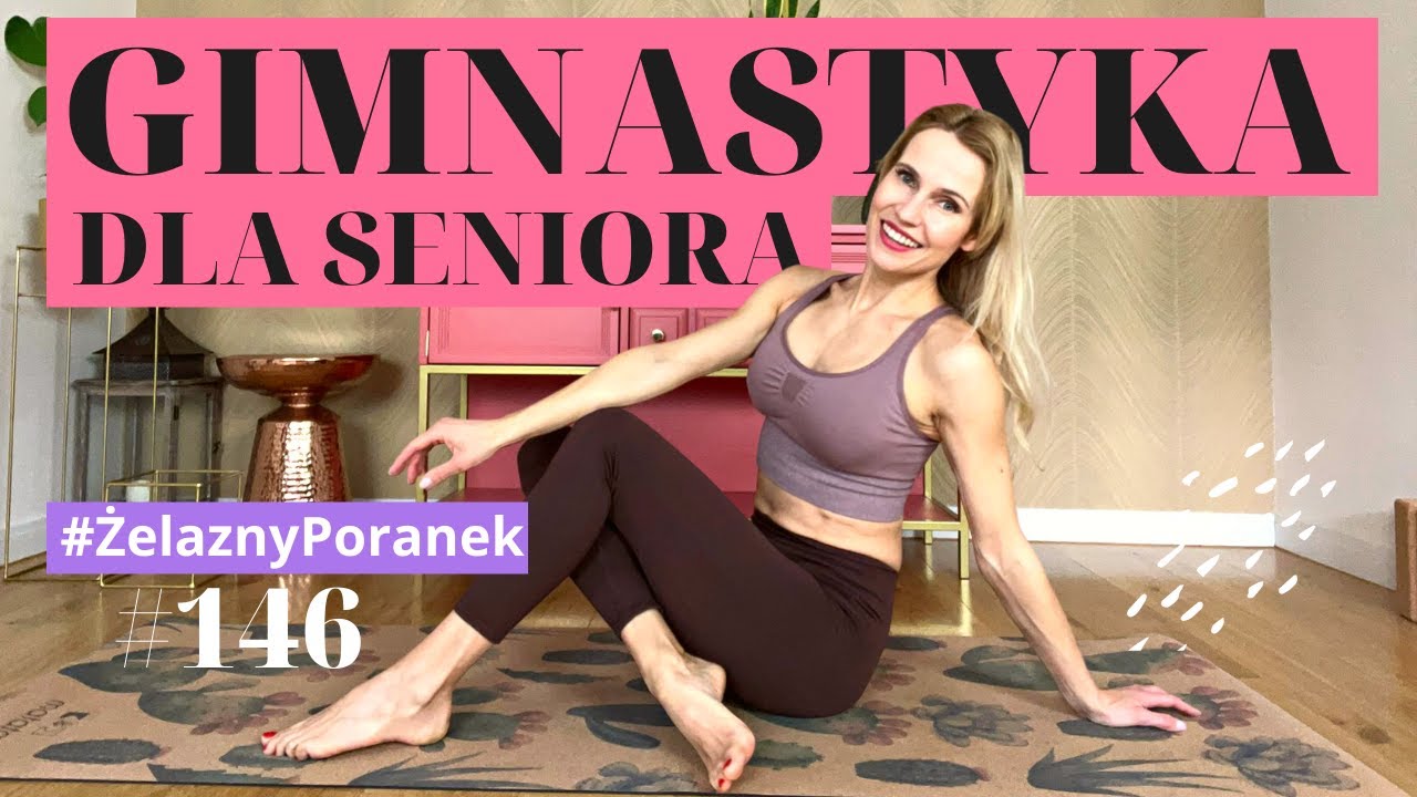 👉 Gimnastyka DLA SENIORA | Ćwiczenia dla seniorów | #ŻelaznyPoranek #146 | Ola Żelazo