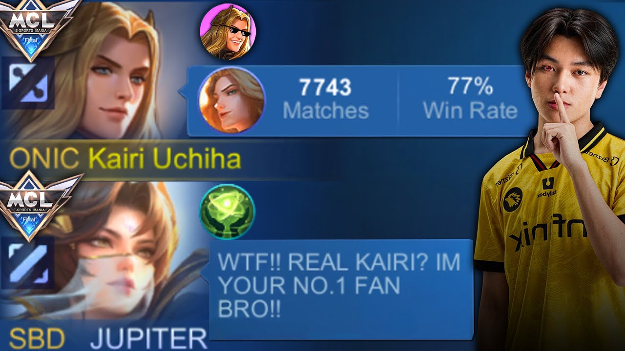 I CHANGE MY IGN AND PRETEND TO BE KAIRI IN MCL FINALS! and this happened... (pt 3)