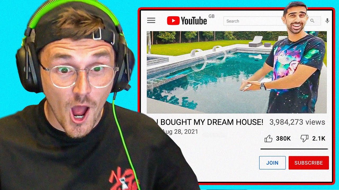 Syndicate Reacts to Vikkstar123's NEW HOUSE!