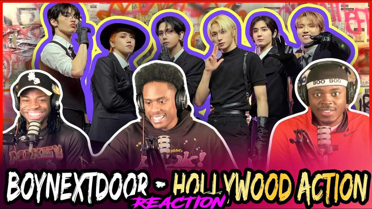 BOYNEXTDOOR &laquo;Hollywood Action&raquo; Официальный клип | Реакция