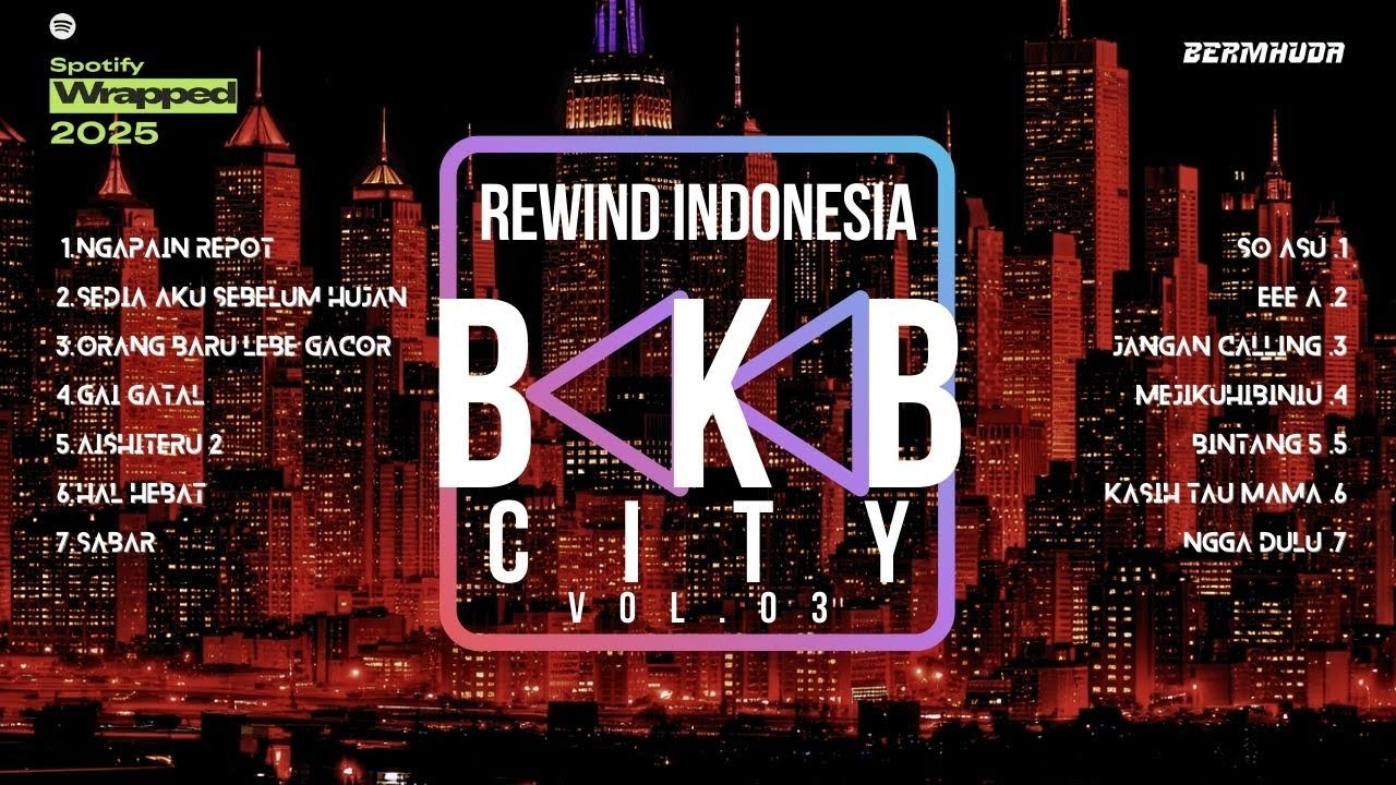REWIND INDONESIA 2025 - 2026 | BKB CITY 03 MIX | Viral hits spotify Trending Tiktok DJ Breakbeat