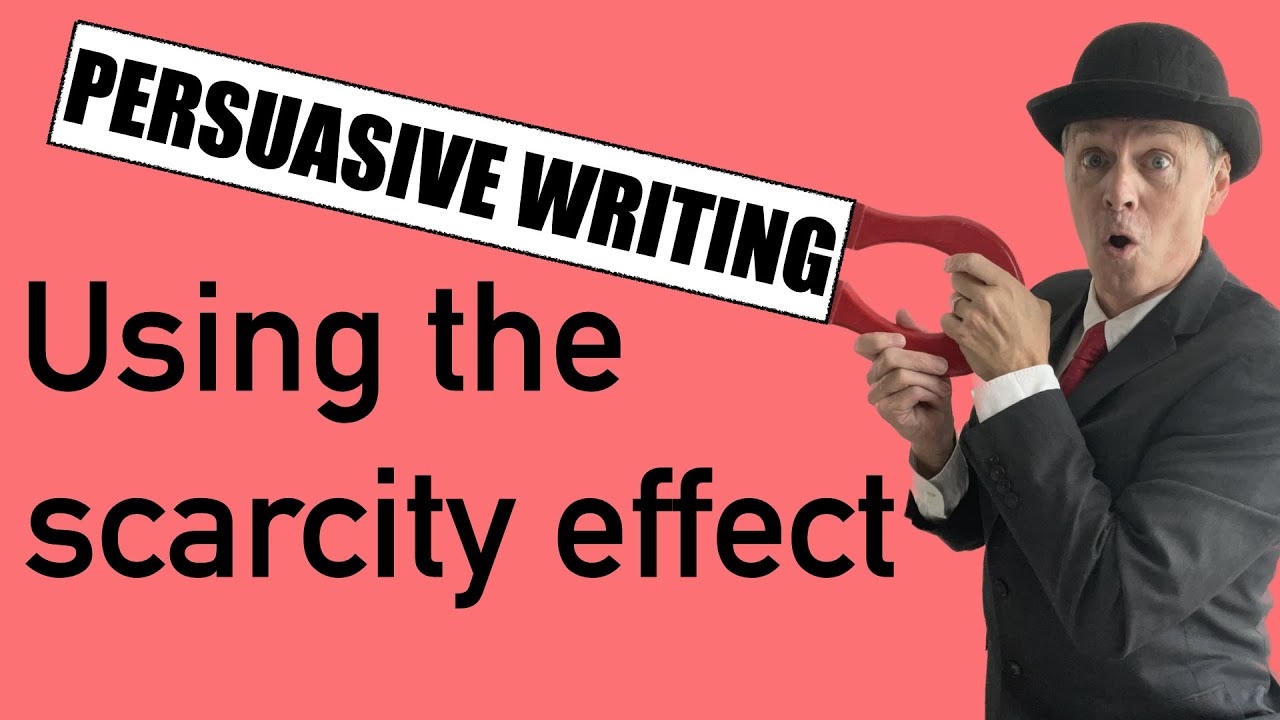 🍏 Master PERSUASIVE WRITING: Using the scarcity effect!