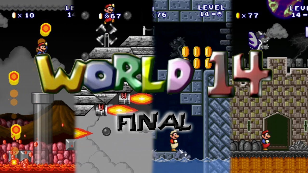 MARIO FOREVER DECASAMSARA WORLDS | World 14 - WALKTHROUGH • FINAL