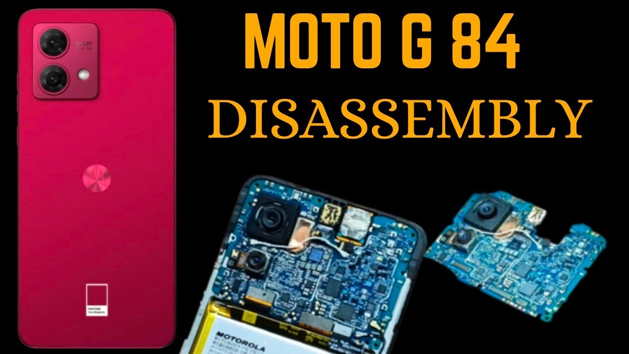 moto G 84 5G disassembly