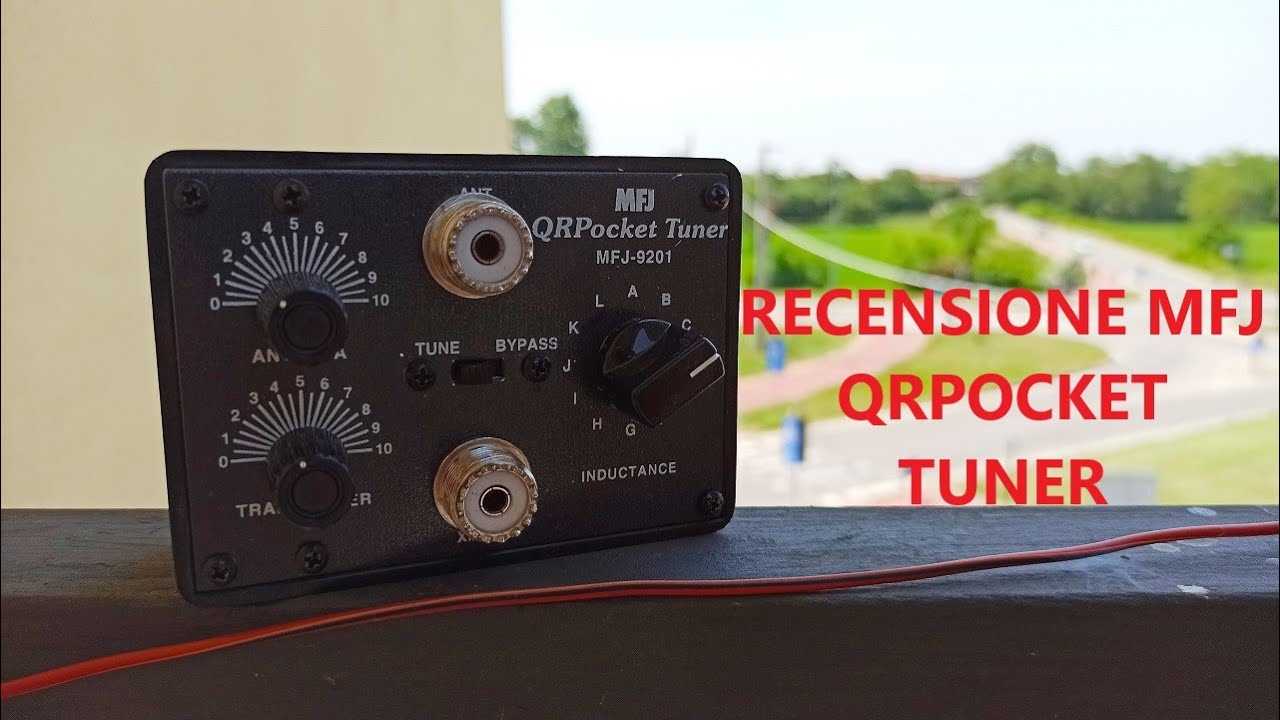 Recensione e modifica MFJ 9201 QRPocket Tuner-Accordatore qrp portatile