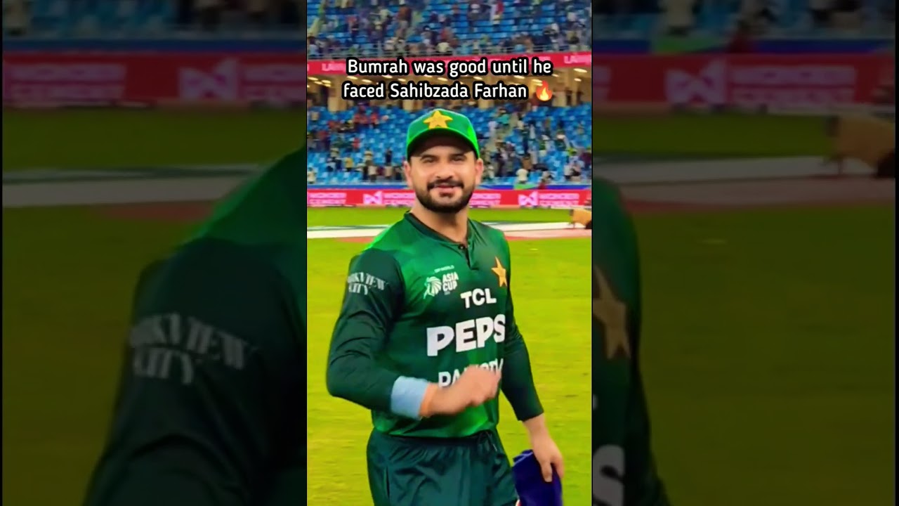 Sahibzada Farhan owner of Bumrah 🔥 #cricket #shorts #shortsfeed #viralshorts #trendingshorts #ipl