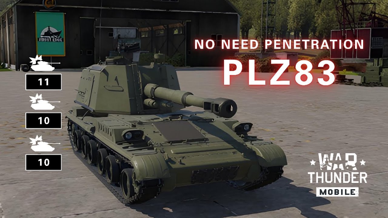 No need penetration | PLZ83 | War Thunder Mobile