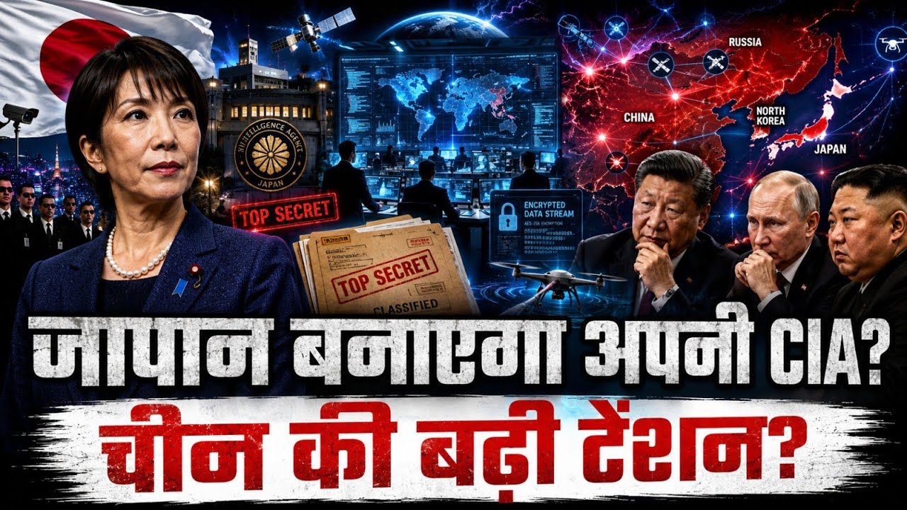 Japan Builds Spy Agency | PM Sanae Takaichi Secret Weapon | Japan First Intelligence