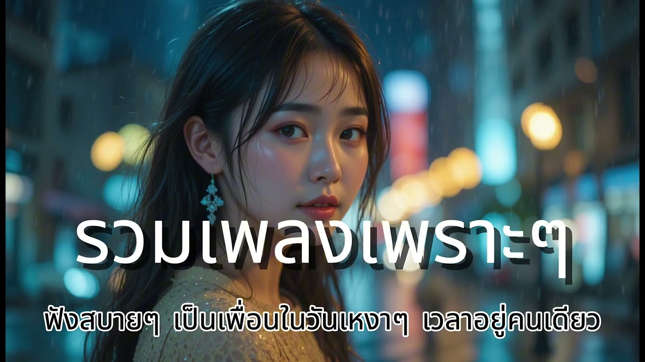 รวมเพลงเพราะๆ ฟังสบายๆ เป็นเพื่อนในวันเหงาๆ เวลาอยู่คนเดียว No.168
