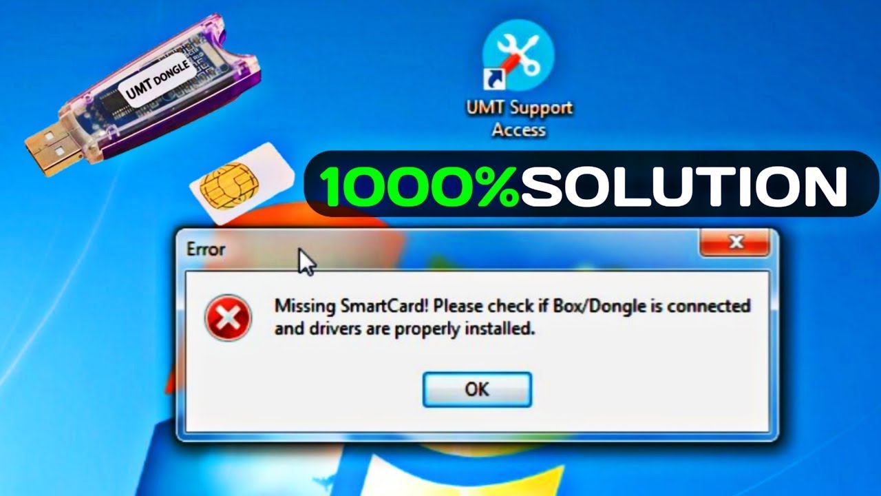 UMT / UMT Pro - Missing SmartCard! 100% Solution by GSM Lalit