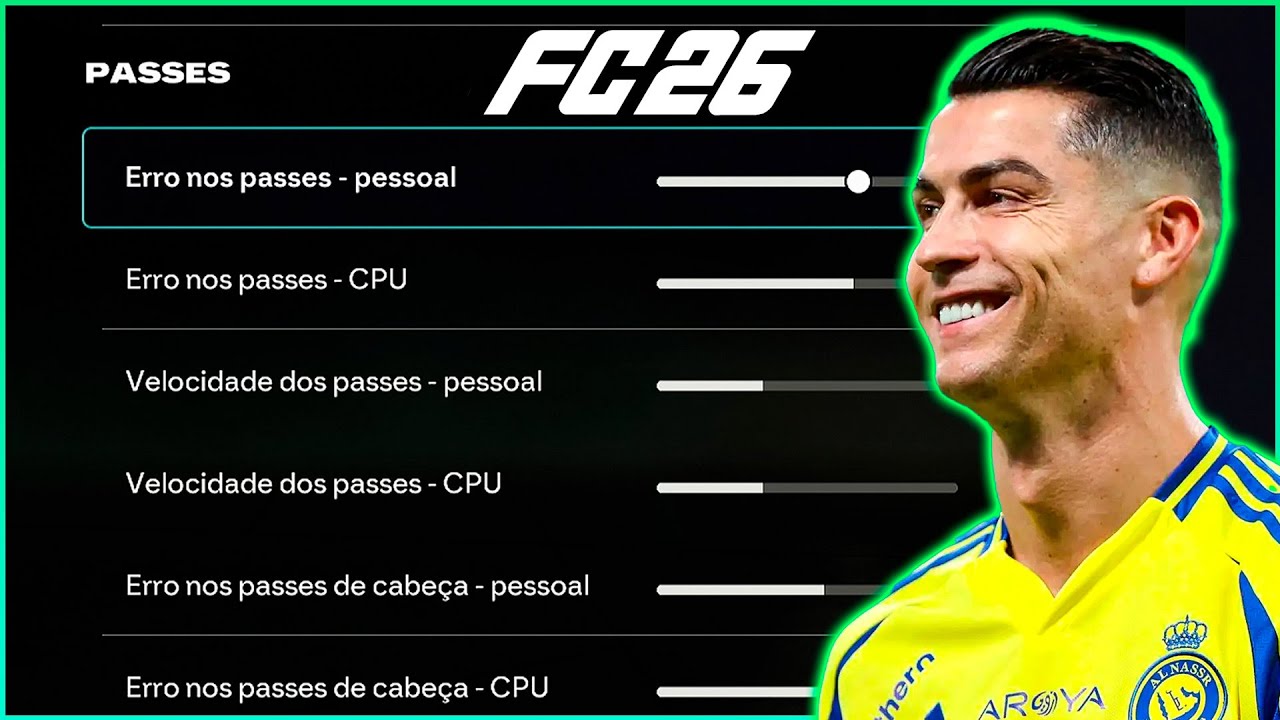 FC 26 - SLIDERS ATUALIZADOS! (PS5/XBOXSERIES/PC)