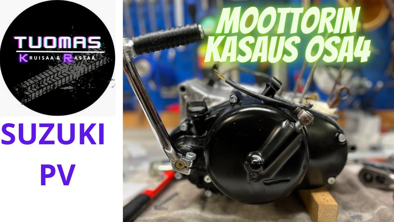 Suzuki pv moottorin kasaus osa4