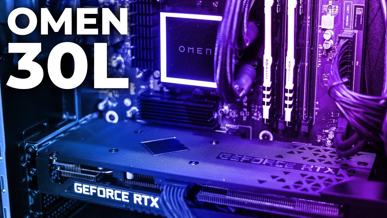 OMEN 30L Gaming Desktop PC Review: Water Cooled Intel i9, NVIDIA RTX 3070, HyperX Ram, RGB