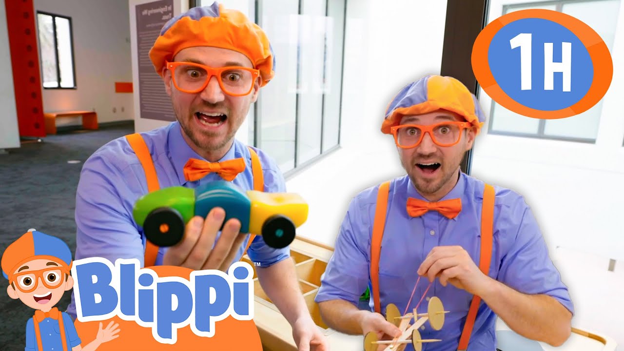 Blippi Explores Science at the MOXI Museum | BEST OF BLIPPI! | Learn Colors and Science with Blippi!
