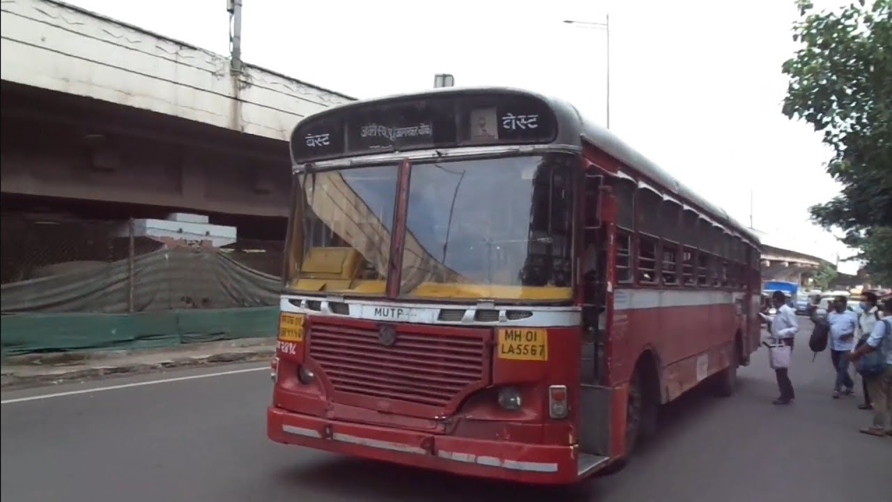 Spotted: Ashok Leyland MUTP Bus at Santacruz | BEST Mumbai Transport Highlights
