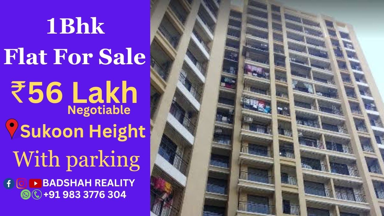 1Bhk Flat For Sale | Sukoon height |Mumbra
