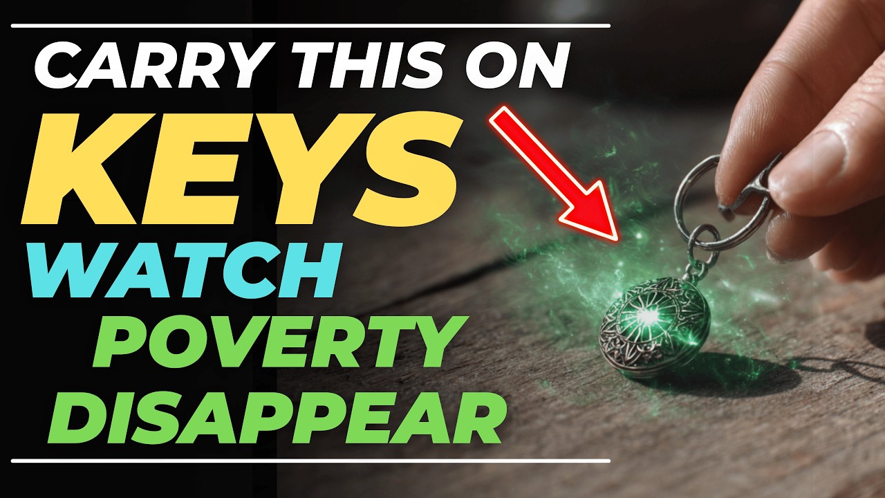 Carrying This Item with YOUR KEYS Blocks Poverty & Unlocks Wealth Instantly | New Day Mindfulness