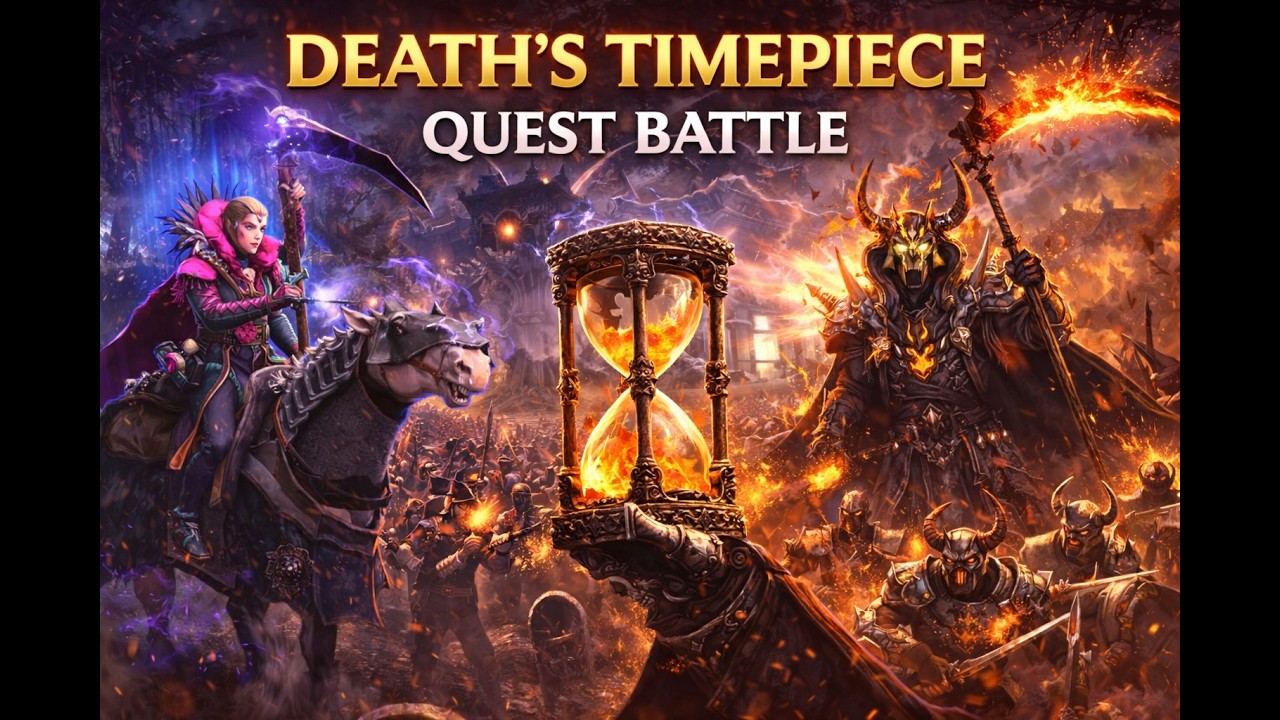 Death’s Timepiece Quest Battle – Elspeth vs Chaos | Total War: Warhammer 3