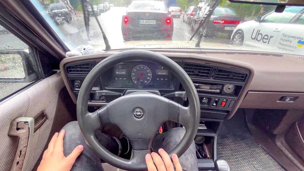 Drive With Me! Opel Ascona C in the Rain