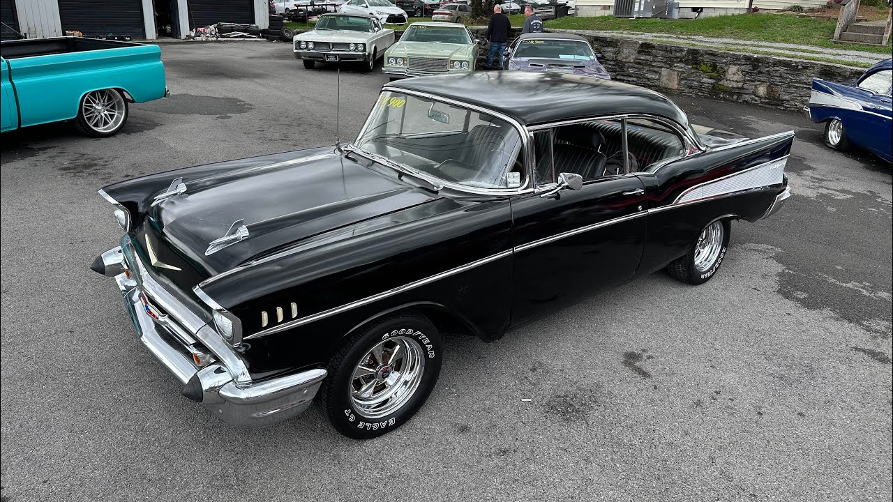 Тест-драйв Chevrolet Bel Air 1957 года, 2-дверный хардтоп, ПРОДАН за 27 900 долларов, Maple Motor...