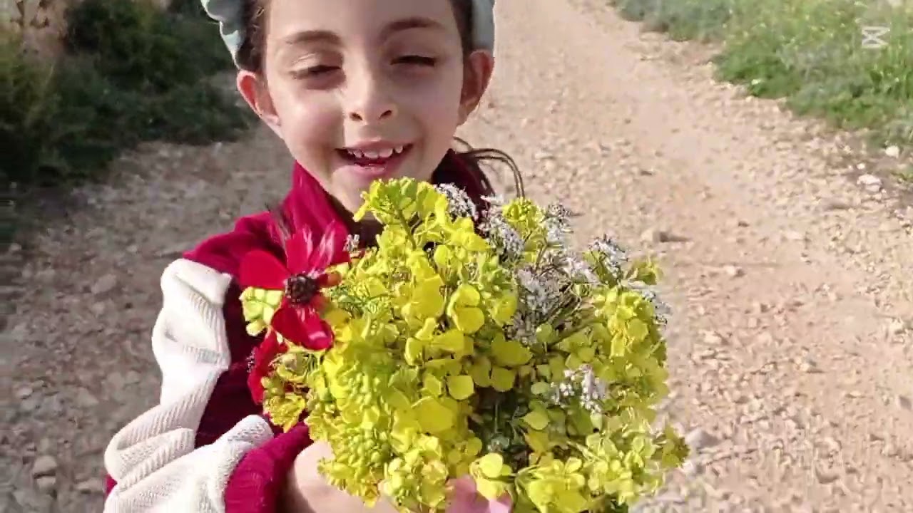 قضيت يوم كامل في الطبيعة || وعملت باقت وَرد 💐