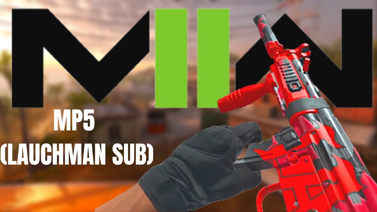 BEST CLASS FOR MP5(LAUCHMAN SUB) IN MODERN WARFARE 2🤭👀