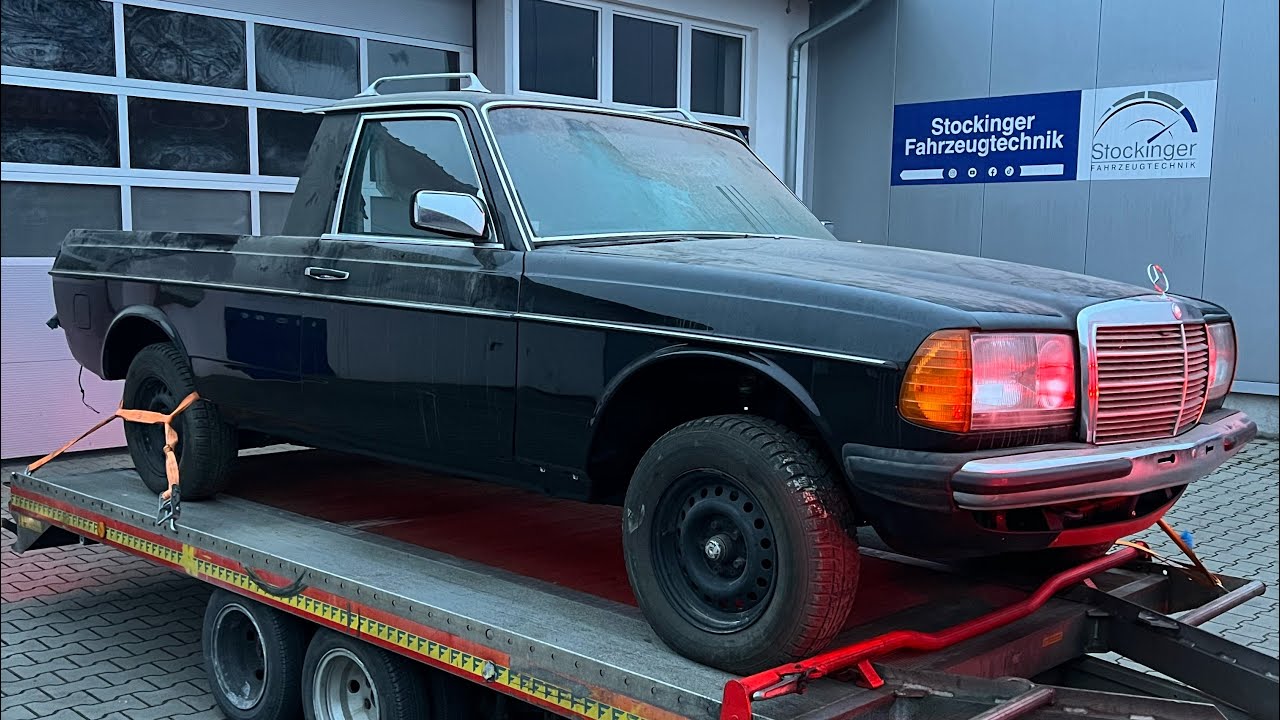 W123 als PICKUP ?!?!? 
