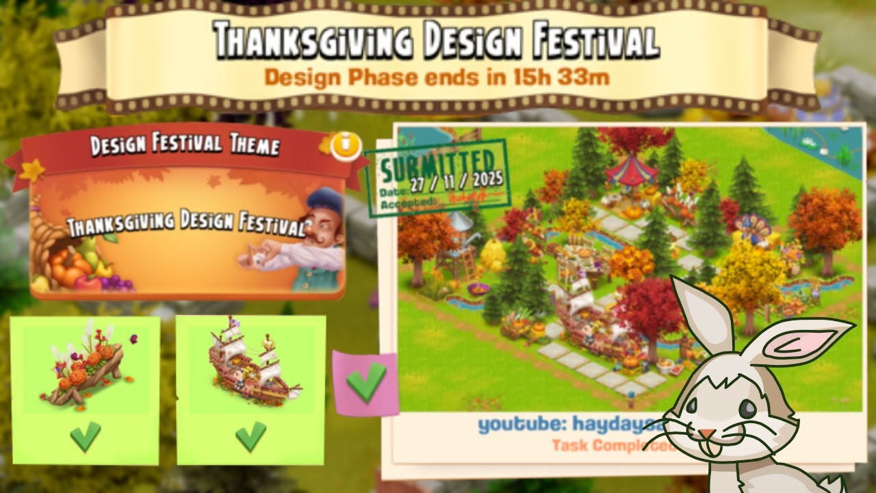 thanksgiving design! 🍂 | hay day gameplay level 88