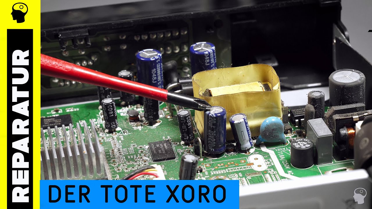 Satreceiver XORO 8520 Reparatur (