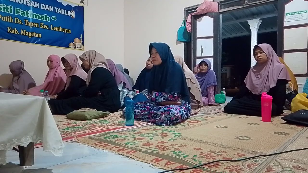 Pengajian malam Senin,15 feb'26, S.Fatimah S.Ag, Tapen Lembeyan Magetan 