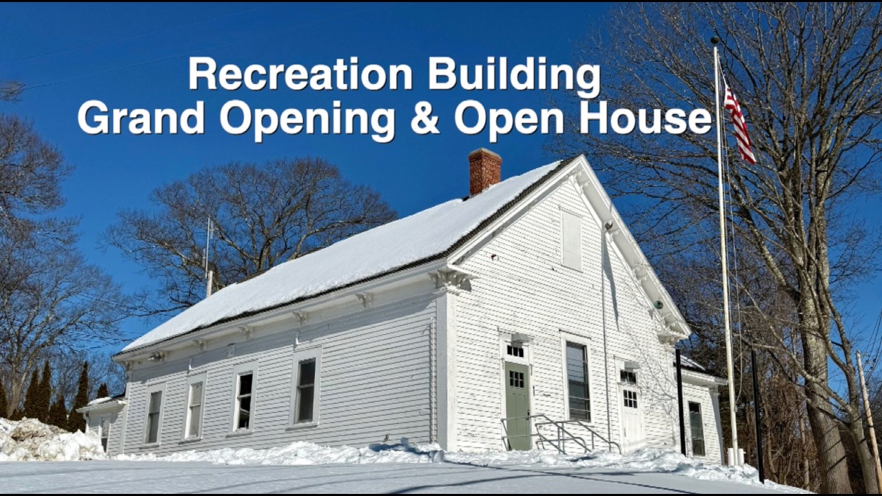 Recreation Department Ribbon Cutting and Open House - February 24, 2026