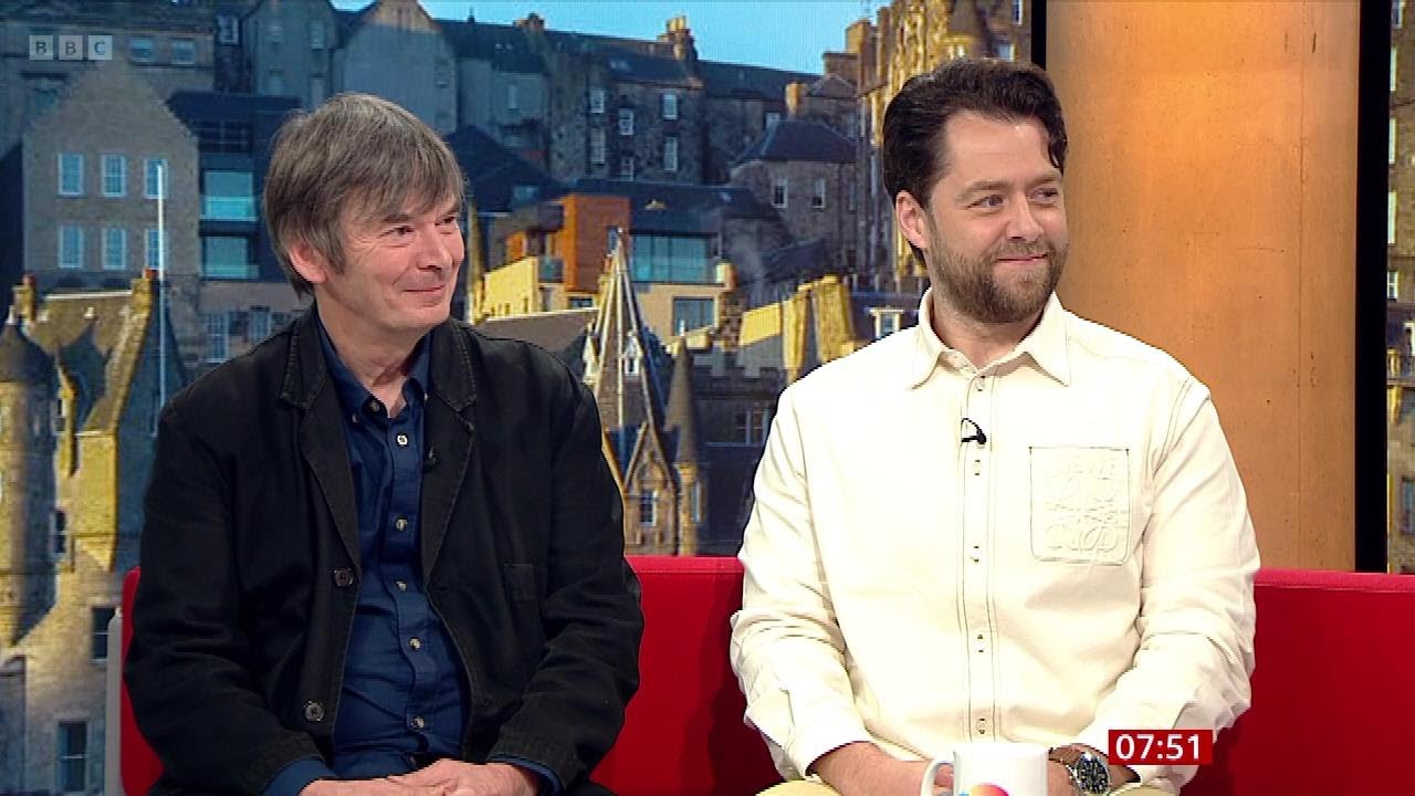 Richard Rankin (Rebus Actor), Ian Rankin (Rebus Author) On BBC Breakfast [15.05.2024]