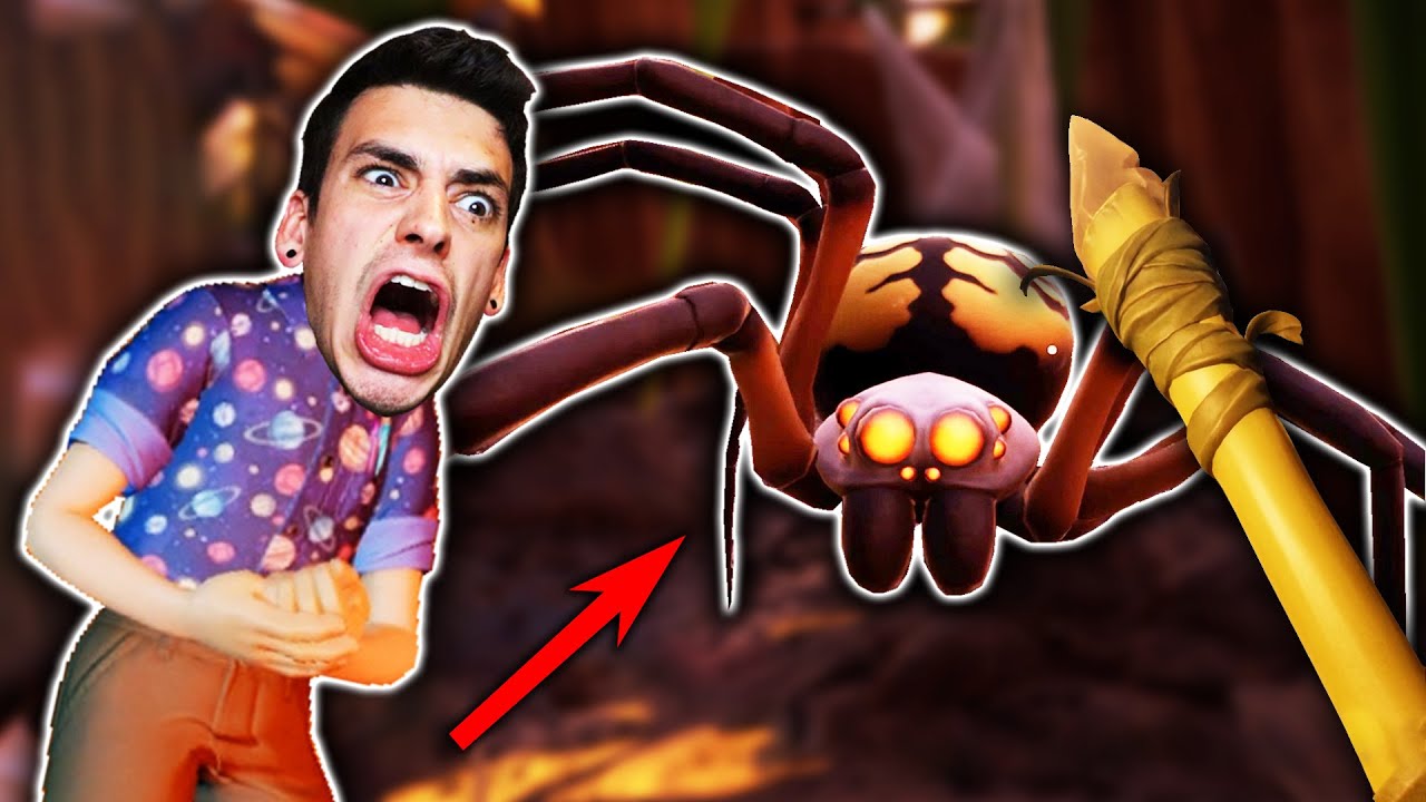 I SHRUNK MYSELF AND FOUGHT GIANT SPIDERS! (Grounded)