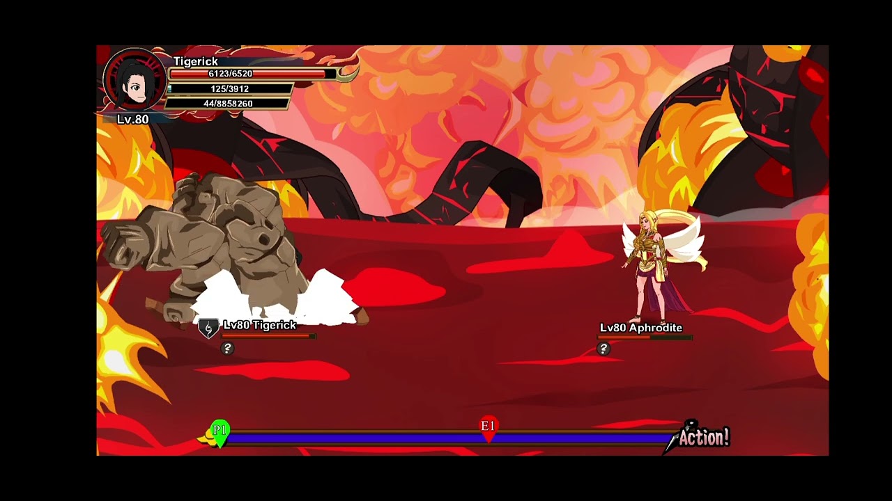 Shinobi Warfare - Tigerick (Full Tank/ Earth Ability) VS Aphrodite