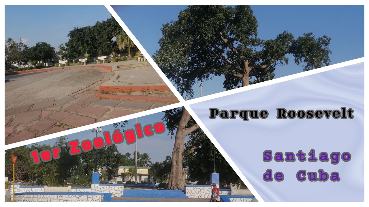 Parque Roosevelt en Santiago de Cuba  @MisViajes jemar