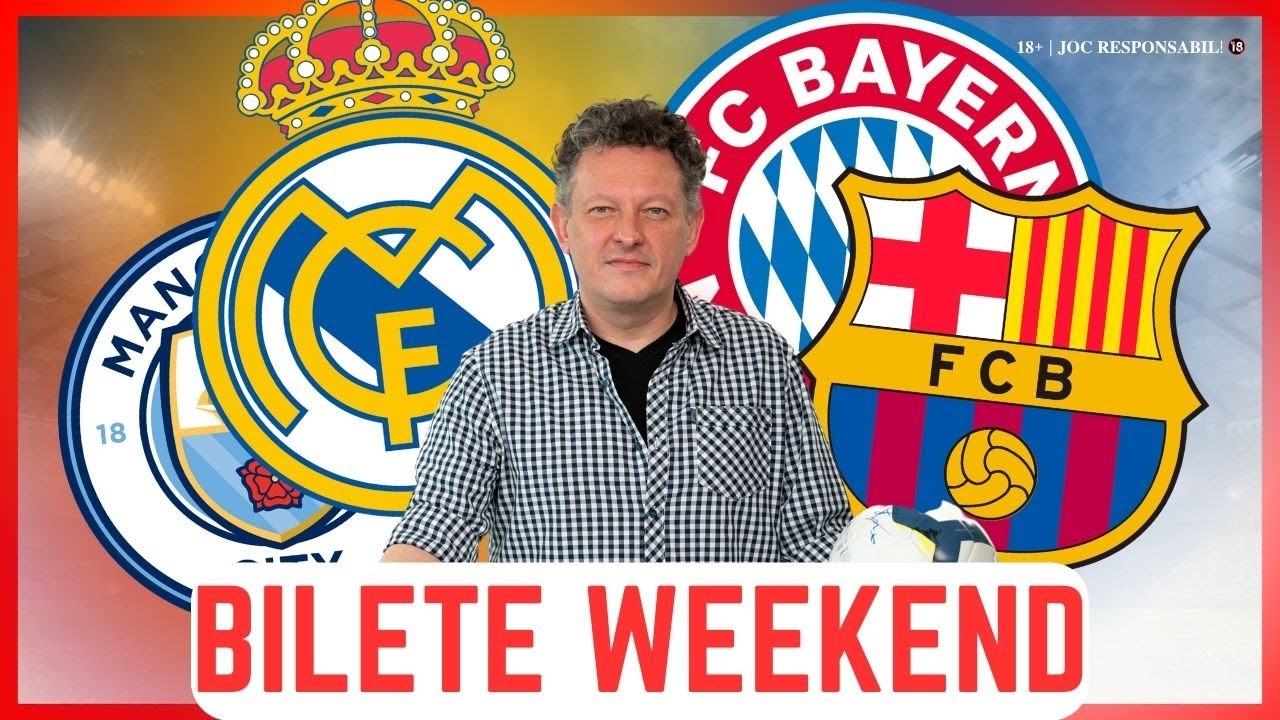 Biletele weekendului | City, Real, Barcelona &ndash; mergem all-in? Faci Pariu #448 #pariuri1x2