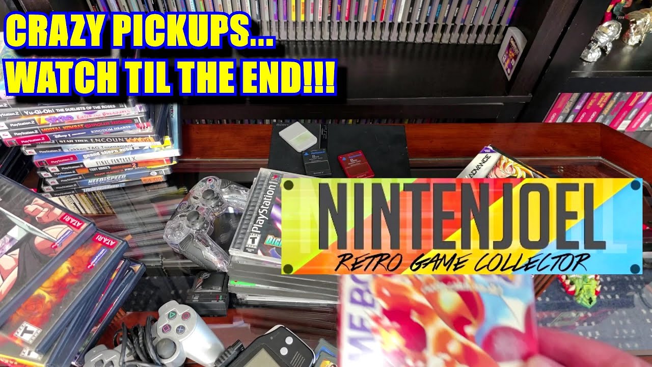 Crazy Pickups! Pokemon! DBZ! DIGIMON! PS2! GBA! PSX! RPGS!!! Watch Til The End!!!