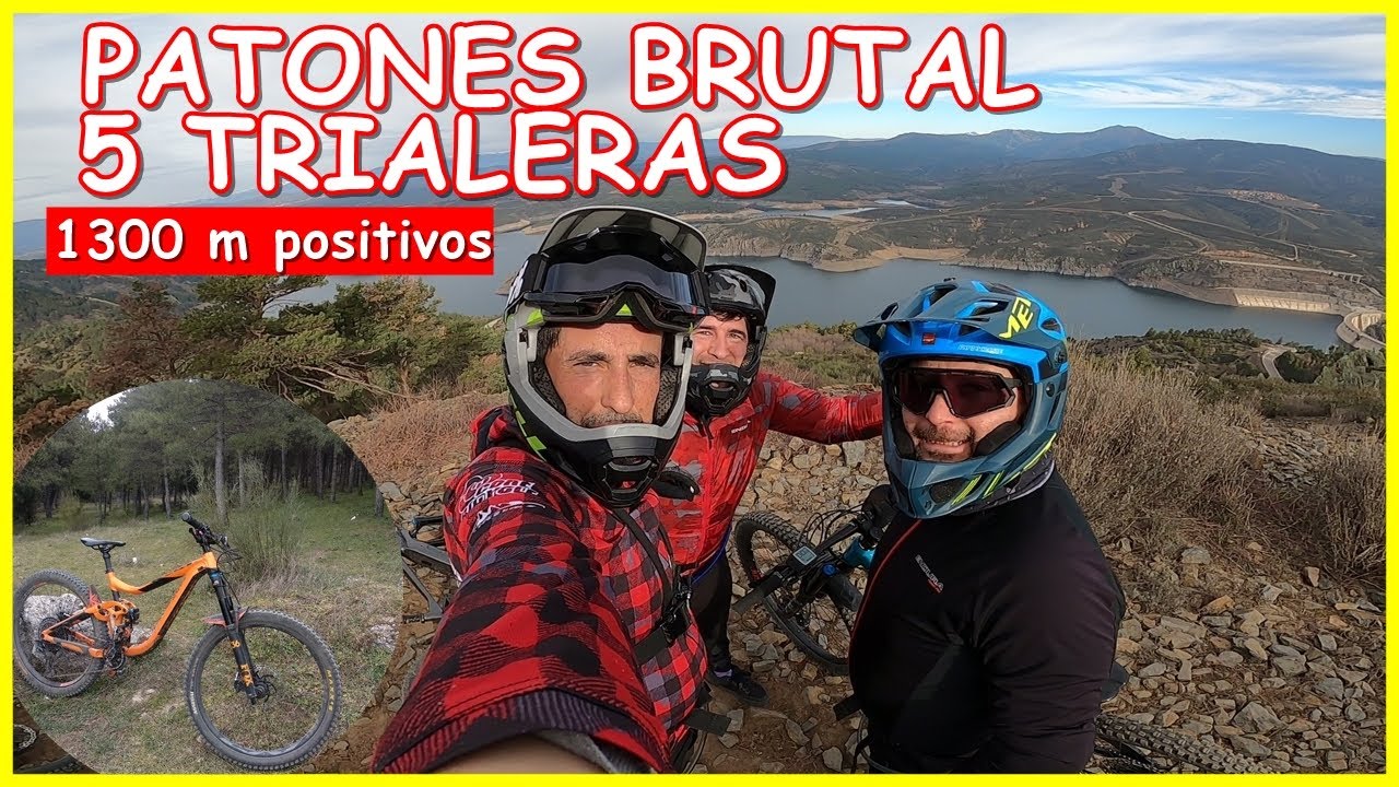 5 Trialeras por PATONES ⛰️ Ruta BRUTAL | LIVING ENDURO MTB