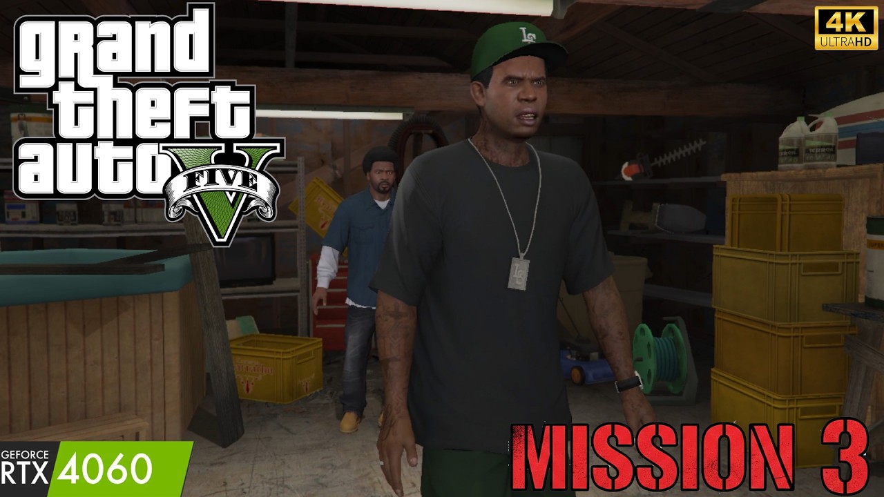 GTA 5 Mission 3 “Repossession”  Gold Medal | 100% Completion Gameplay