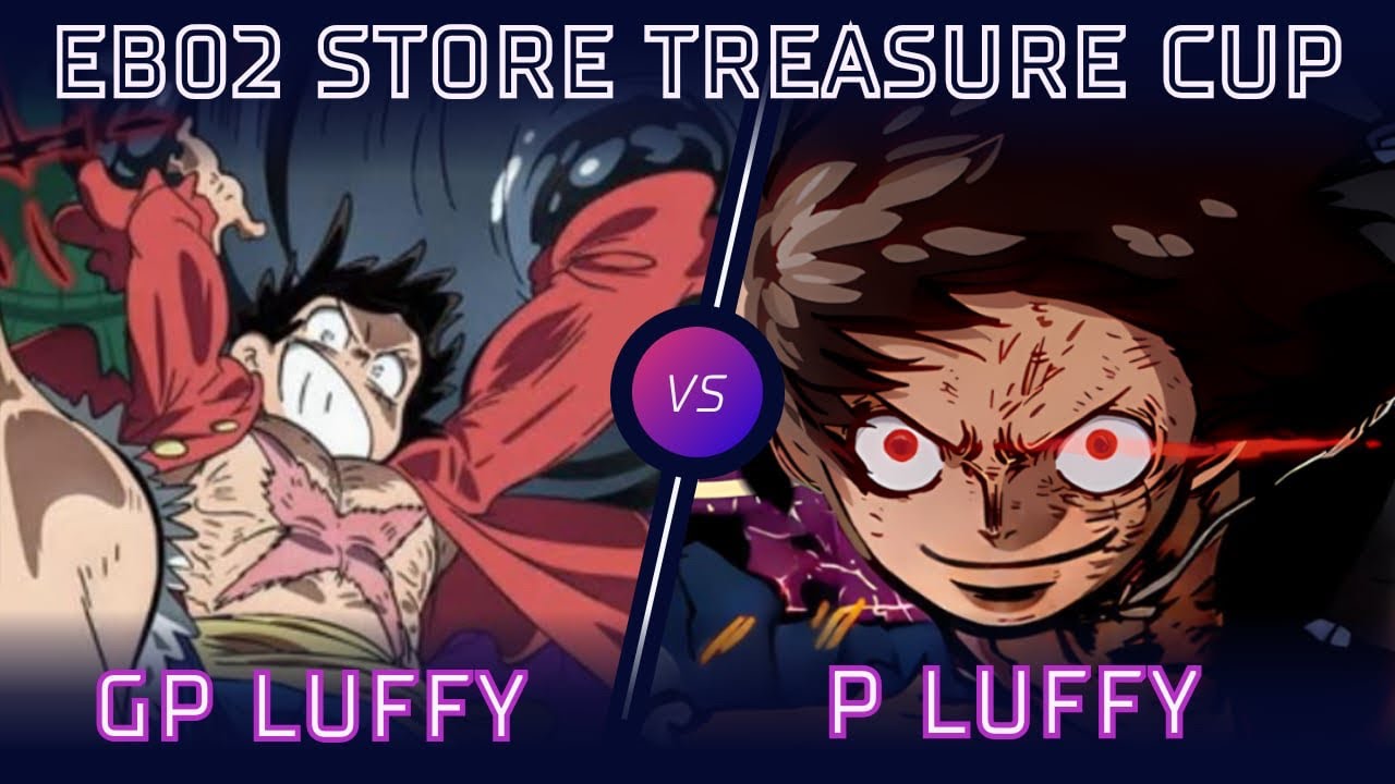 EB02 STORE TREASURE CUP: ROUND 4 GP LUFFY VS PLUFFY | OPTCG