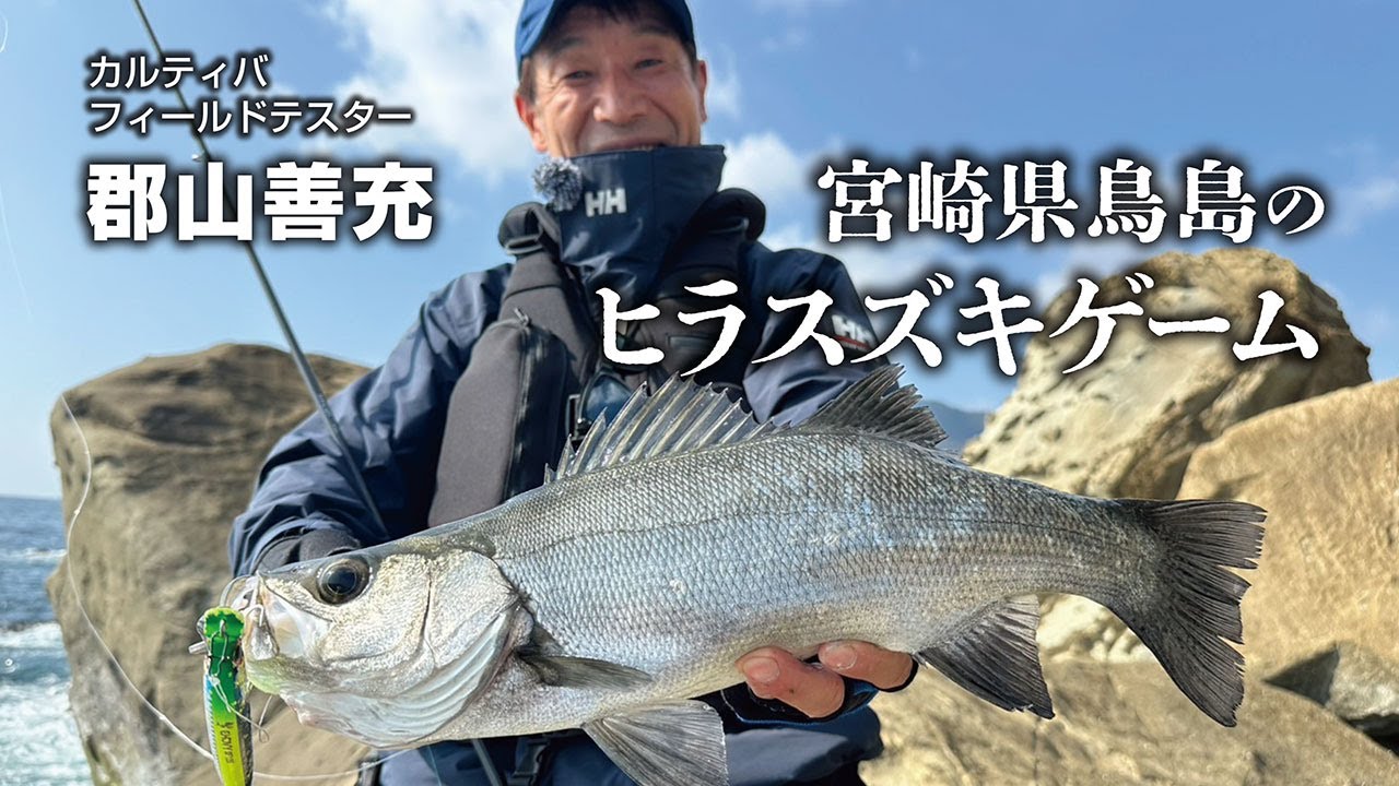 宮崎県鳥島のヒラスズキゲーム