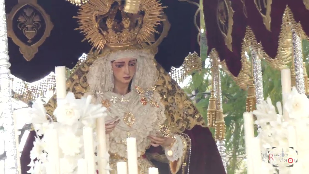 4K | Virgen de la Milagrosa | AVD Ciudad Jardín | Sábado de Pasión Sevilla 2026