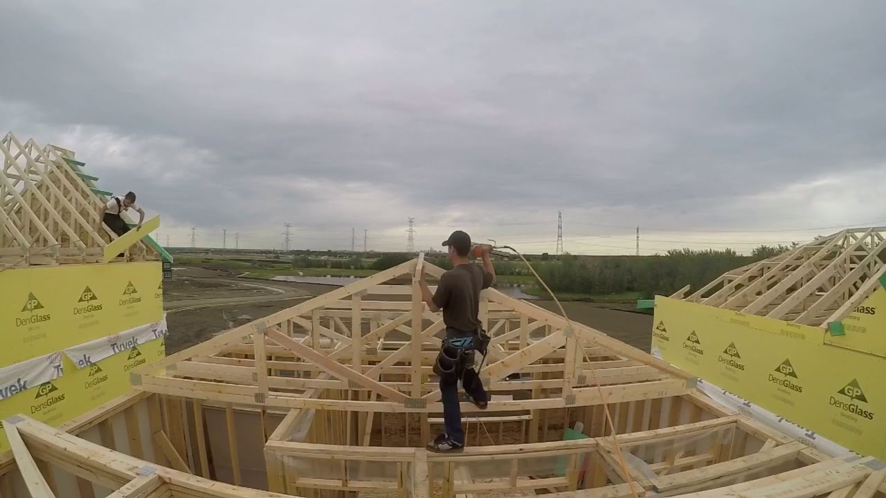 House building race. Day 9 Part1